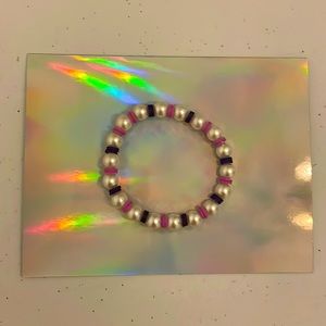 Fun purple pearl bracelet!💜